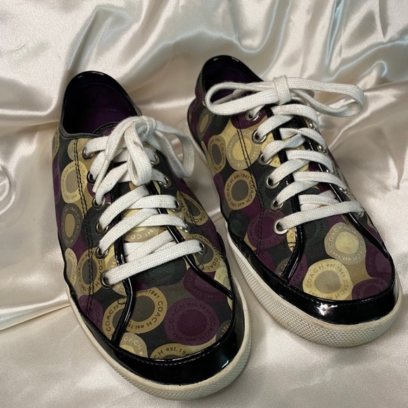 vintage coach tennis shoes